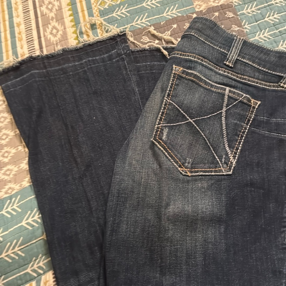 Ariat distressed jeans